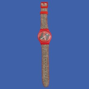 Swatch RANDONNEUR (SUOR708).  Red Hiking Boots